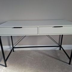 White & black desk