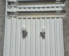 Central Heating Steel Panel Radiator (600mm x 400mm) Complete with Brackets & Valves