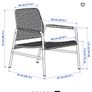 Rattan Ikea chair Image 2