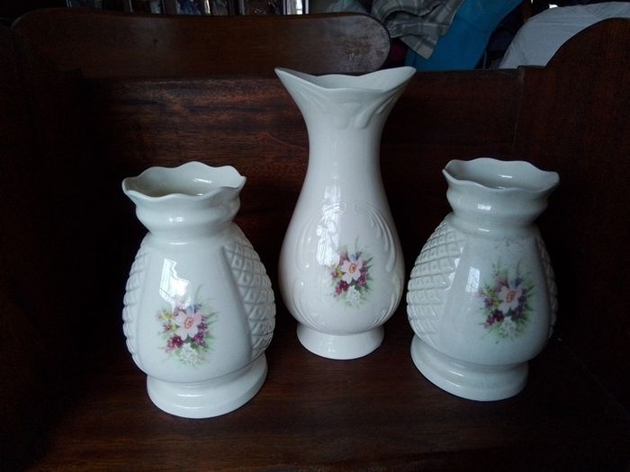 Another Set of Donegal China Vases