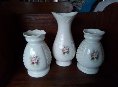 Another Set of Donegal China Vases