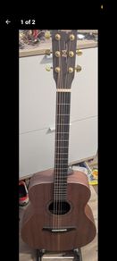 Vintage Electric Acoustic Satin Mahogany