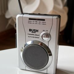 Bush BR630 Portable Cassette Player with Speaker, Radio & Auto Reverse