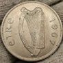 Ireland 1967 1/2 Half Crown Beautiful Uncirculated Image 2