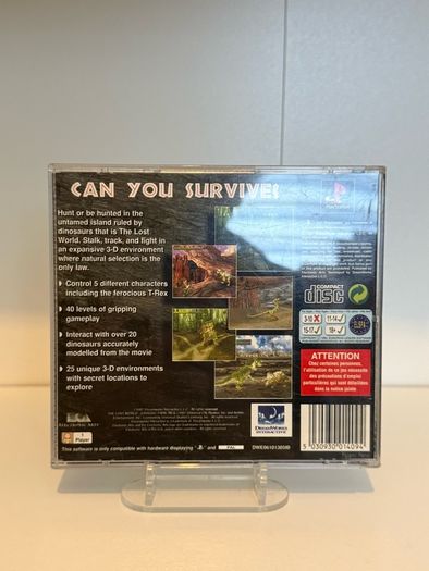 The Lost world Jurrasic Park Ps1