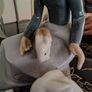 Vintage Nao by Lladro. Girl with rabbits. 1987.  #1026 Image 9