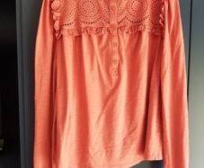 Boden cotton jersey blouse 12