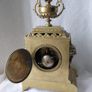 Ornate Antique Mantel Clock Solid Brass circa 1900s Working Beautiful solid Image 7