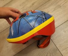 Spider man kids helmet