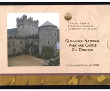2006 Ireland Central Bank Uncirculated Coin Set Glenveagh National Park and Castle, Co. Donegal. Ideal Birthday Gift.