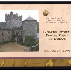 2006 Ireland Central Bank Uncirculated Coin Set Glenveagh National Park and Castle, Co. Donegal. Ideal Birthday Gift.