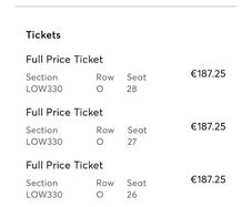 concert tickets The Weeknd Croke Park 23/8/2026
