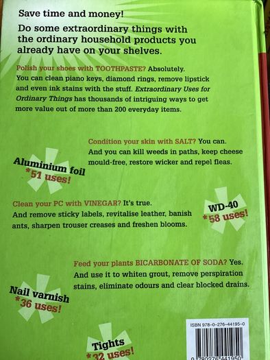 Readers Digest Extraordinary Uses for Ordinary Things Book