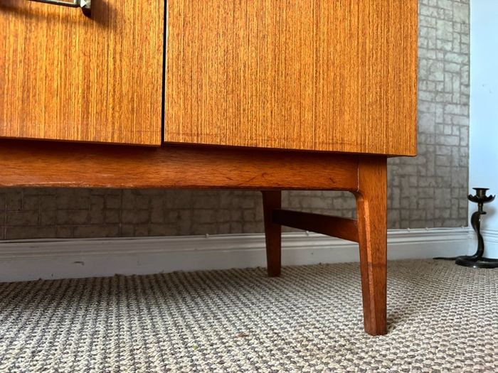 Vintage Retro Mid Century Teak Compact Sideboard