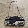 Coast cream/black dress with assessories Image 2