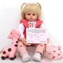 24 Inches 60cm Pretty Reborn Dolls Baby Girls Soft Silicone Vinyl Hanmade Reborn Baby Toddlers Newborn Baby Dolls Boy and Girl Toys Xmas Gifts Reborn Babies (FREE POSTAGE) Image 5
