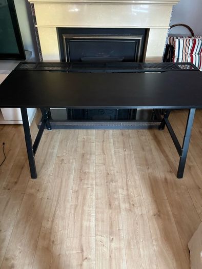 IKEA gaming desk.