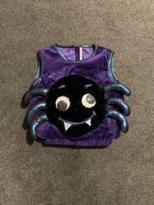 Spider Halloween top age 1-3 years
