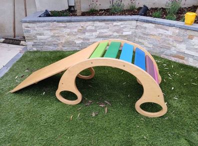 Rainbow Rocker and slide