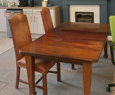 Large Mahogany Extending Dining + 12 chairs