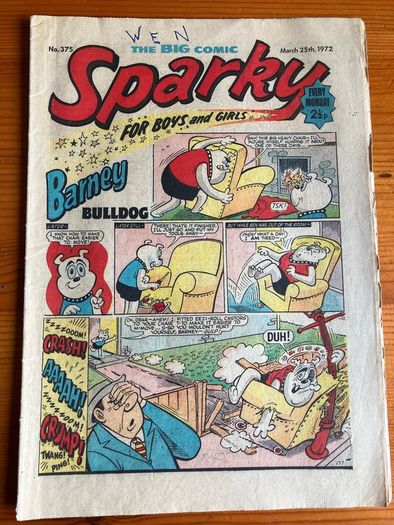 Comic: 'Sparky' no. 375 (25/03/1972)