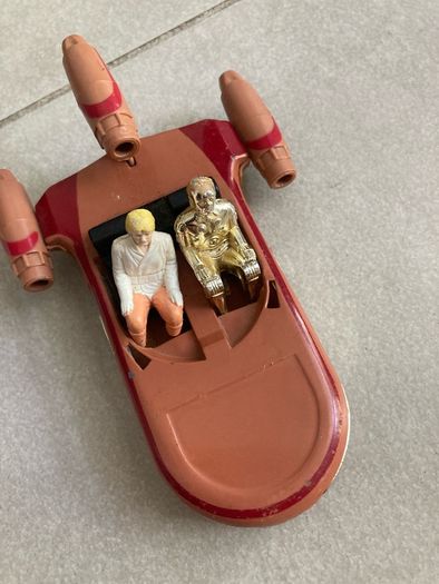 vintage star wars die-cast landspeeder