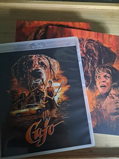 Cujo Limited Blu-ray EUREKA OOP Hardbox Booklet