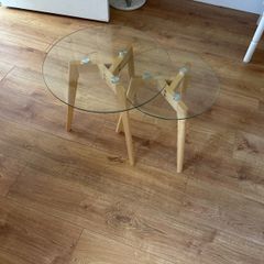 Glass coffee tables