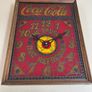 Coca Cola Lighted Liberty Clock Sign Very Rare Image 4
