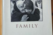 FAMILY. Hardcover VERY LARGE VOLUME edition of the photography book "Family: A Celebration of Humanity" featuring a foreword by James McBride. [1, 2]  This book contains 100 photographs chosen from thousands submitted by photographers from 164 countries.