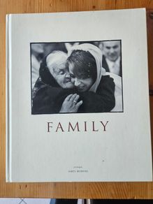 FAMILY. Hardcover VERY LARGE VOLUME edition of the photography book "Family: A Celebration of Humanity" featuring a foreword by James McBride. [1, 2]  This book contains 100 photographs chosen from thousands submitted by photographers from 164 countries.