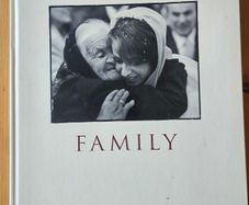 FAMILY. Hardcover VERY LARGE VOLUME edition of the photography book "Family: A Celebration of Humanity" featuring a foreword by James McBride. [1, 2]  This book contains 100 photographs chosen from thousands submitted by photographers from 164 countries.