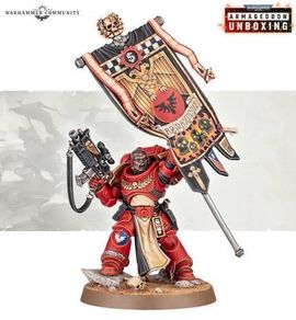 Armageddon Space Marine Ancient - Warhammer 40K