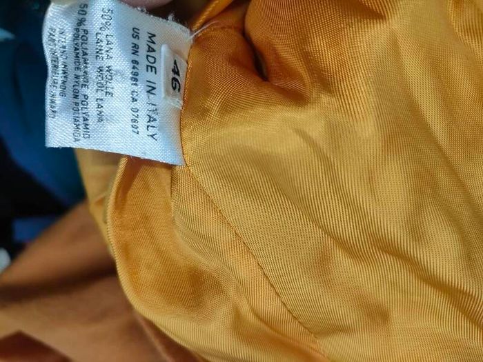 United Colours of Benetton yellow blazer size small medium Postage included