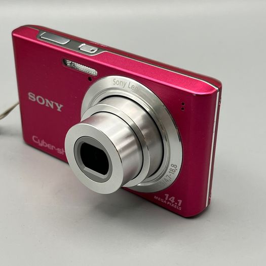 Sony DSC-W610 14.1MP Digital Camera Pink - Boxed - Full Kit
