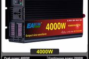 New Pure Sine Wave Inverter DC 12v AC 220v Power 4000W Car Inverter Converte With LED Display