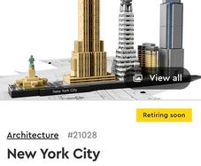 Lego Architecture New York 21028