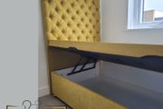 bed frame and headboard