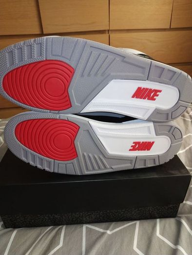 Jordan 3, Tinker Hatfield, UK12, EU 47,5