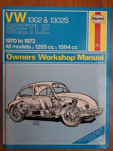 VW Beetle 70-72 1,3 & 1,5 workshop manual/Haynes/Volkswagen