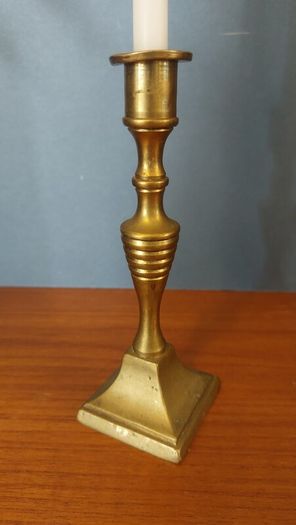 Fabulous Collection of Five Assorted Vintage/Antique Brass Candlesticks - Priced as a Collection, But Can be Sold Separately