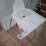 Highchair with custom made footrest Image 2