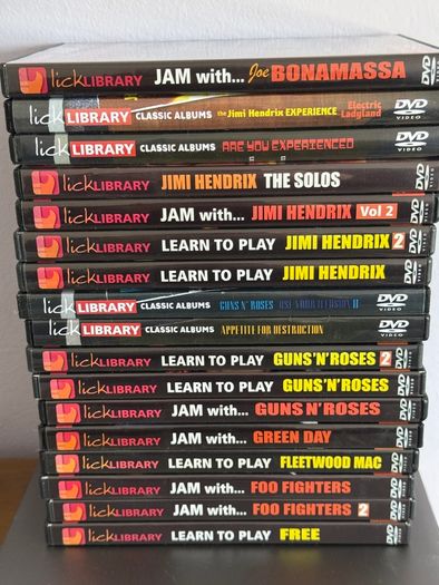 Lick Library Guitar DVDs