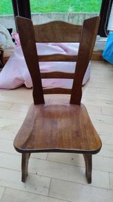 Four Solid Wood Kitchen/Dining Chairs