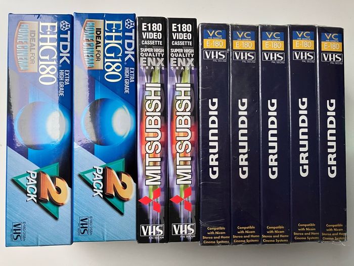Blank Vhs Tapes new