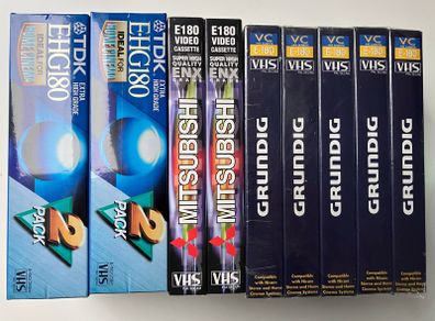 Blank Vhs Tapes new