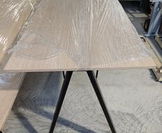 Bene 200cm Oak Canteen Table