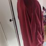 Petrolio velvet burgundy zipped jumper size UK22 EU50 Postage included Image 4