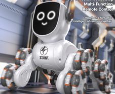 Robot Wheeled Multifunction Remote Control Robot Dog