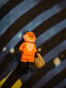 Lego Collectible Minifigure - Series 19 - 71025 - Fox Costume Girl Pre-Owned